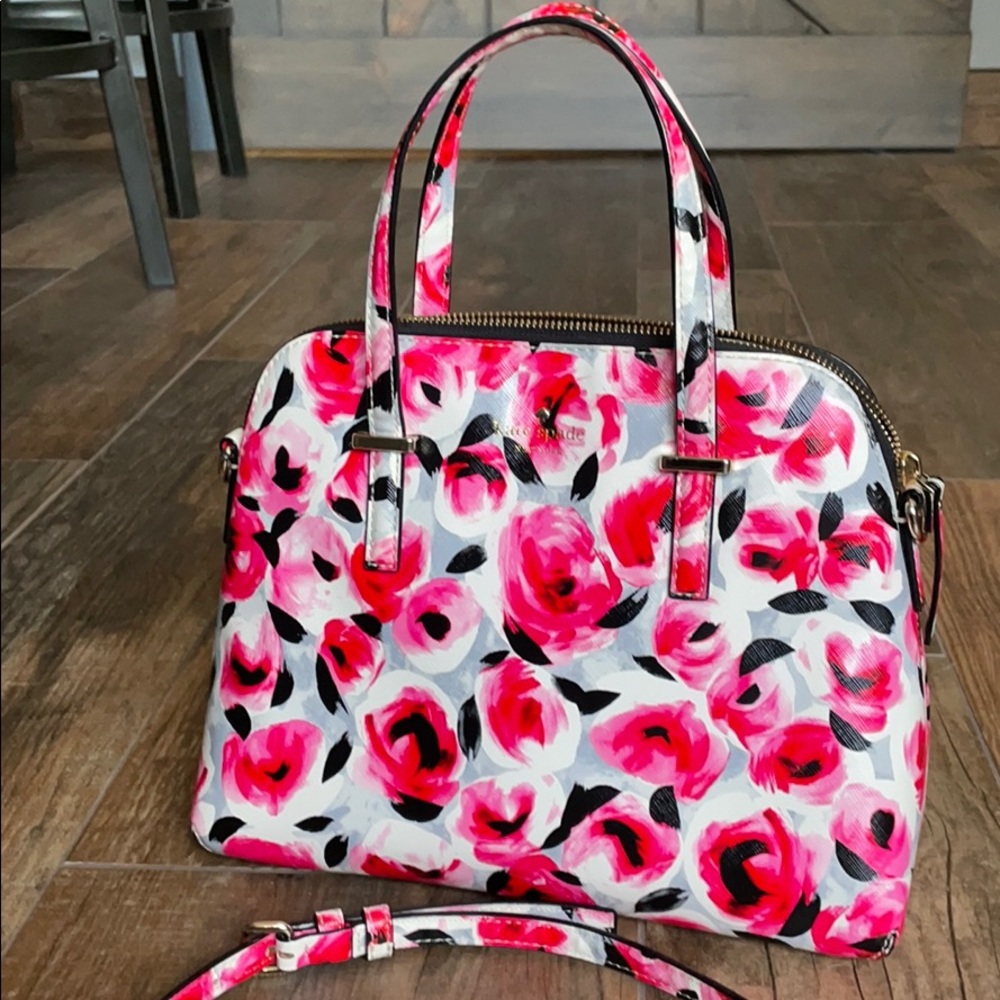 Floral pink Kate Spade Purse